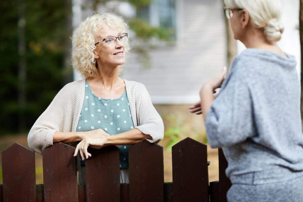 Consulting with neighbour